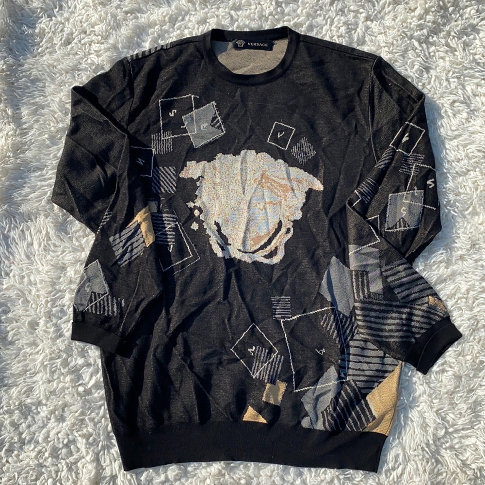 Black Versace Sweater